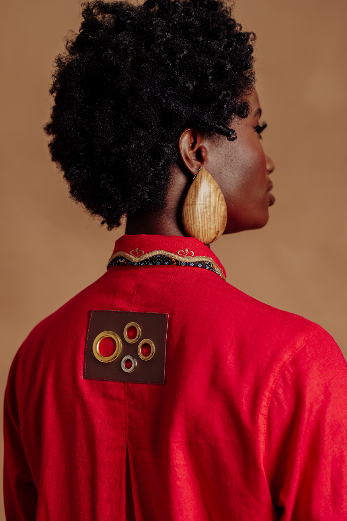 Linen Long-Sleeved Shirt And Pants