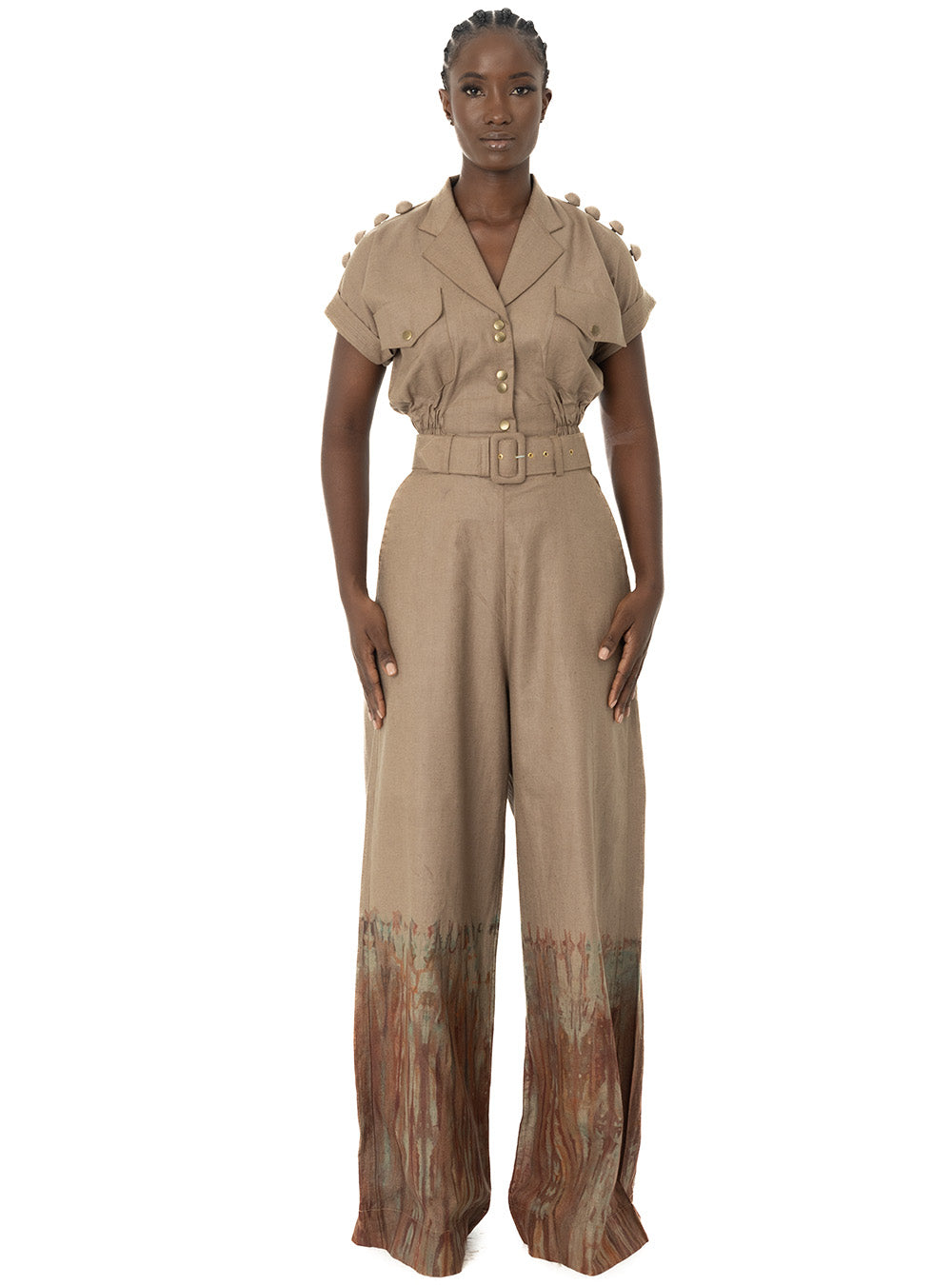 Crop Top and Palazzo Pants