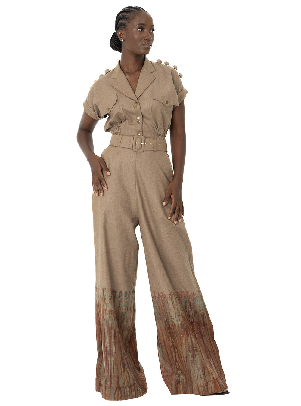 Crop Top and Palazzo Pants